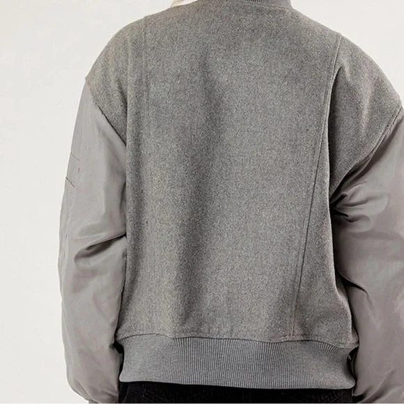 (NWT) PacSun Wool Bomber Varsity Jacket - Picture 4 of 4